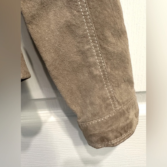 Michael Kors Beige Suede Moto Jacket Women's
Size Medium Biker Jacket - Picture 7 of 8